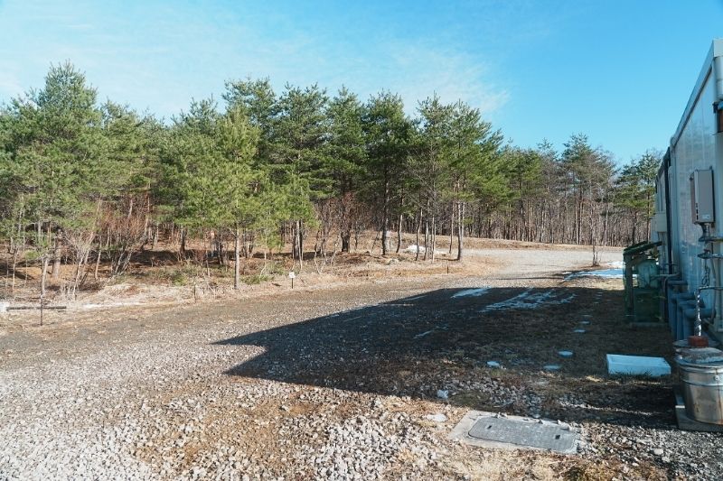 IZUMI PEAK BASE　ビューエリア　駐車場２　トイレ裏