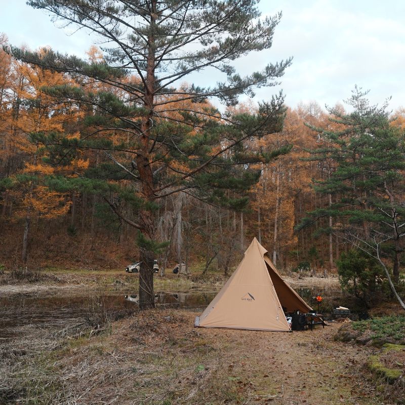じゅんさい沼　芝生　半島サイト