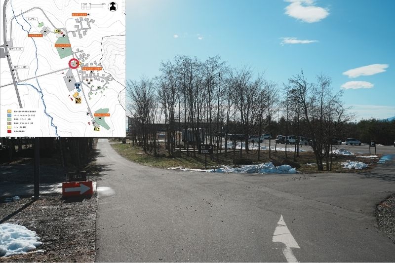 IZUMI PEAK BASE　入場路２