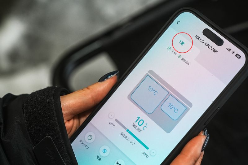 ICECO APL20 BK アプリ操作　１室　のみ