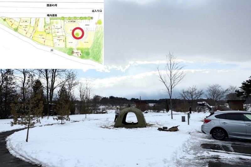 STONE VILLAGE(ストーンヴィレッジ) フリーサイト 解説2 マップ中央