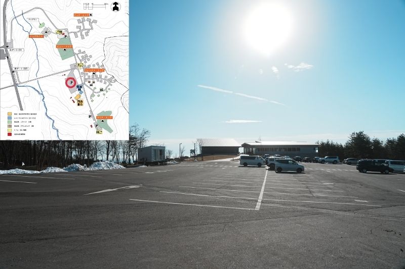 IZUMI PEAK BASE　駐車場