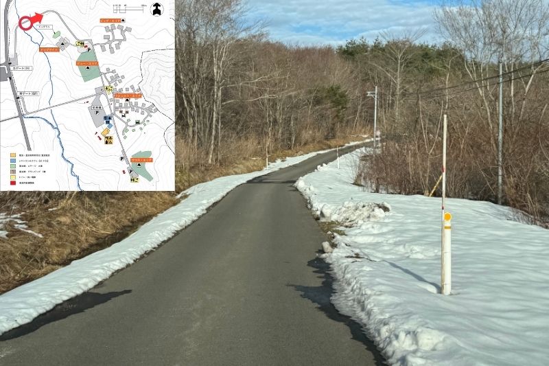 IZUMI PEAK BASE　入場路１