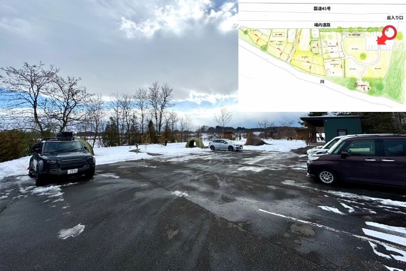 STONE VILLAGE(ストーンヴィレッジ) プレミアムサイト フリーサイト 駐車場1