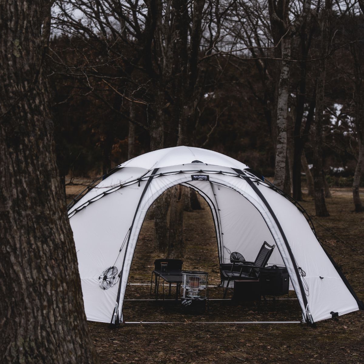 わかさぎ公園浜台キャンプ場 芝生サイト まとめ ヒルバーグ アトラス ホワイト