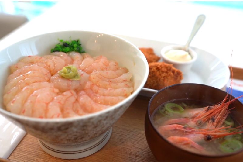 甘エビファクトリー　甘エビ丼