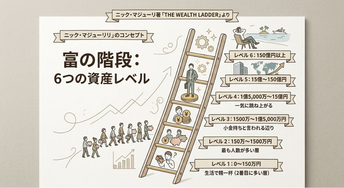 THE WEALTH LADDER 富の階 イメージ