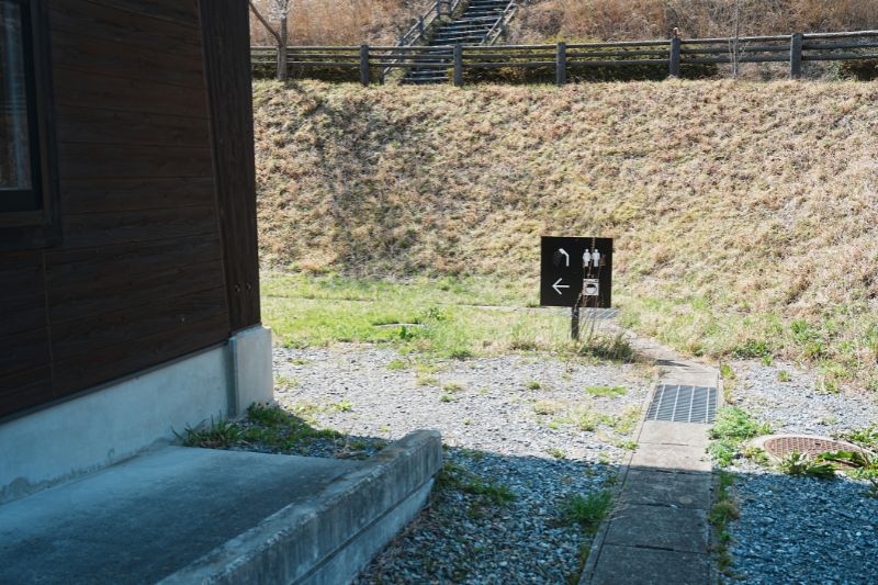 Snow Peak 陸前高田キャンプフィールド　管理棟　ストア　道案内１