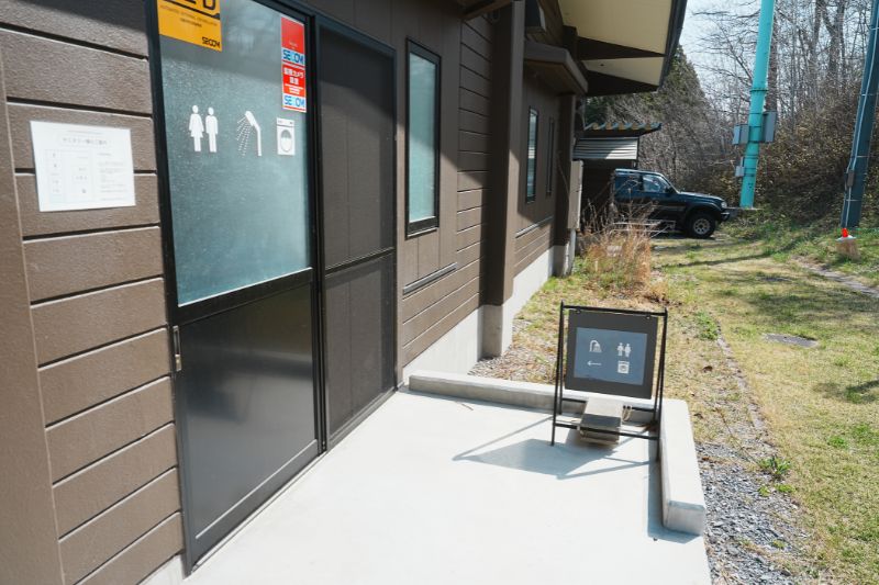 Snow Peak 陸前高田キャンプフィールド　管理棟　ストア　道案内２