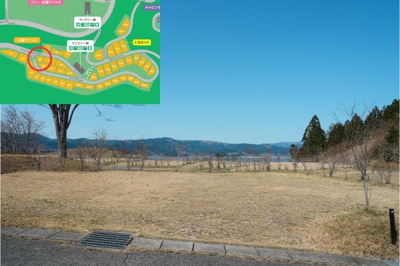 Snow Peak 陸前高田キャンプフィールド　区画サイト　B6