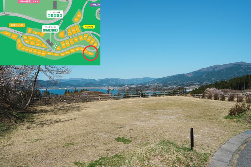 Snow Peak 陸前高田キャンプフィールド　区画サイト　B30　グループサイト