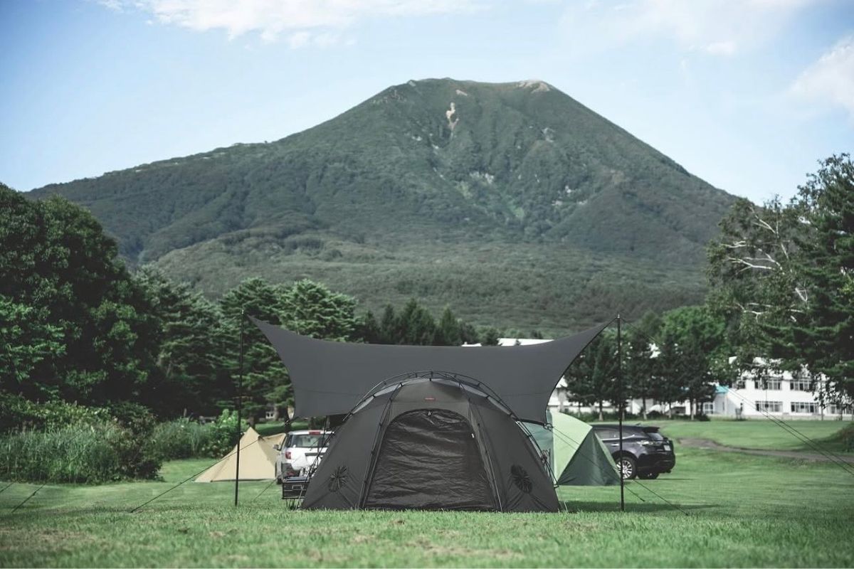 キャンプ　レイアウト　メリハリをつける（対比）