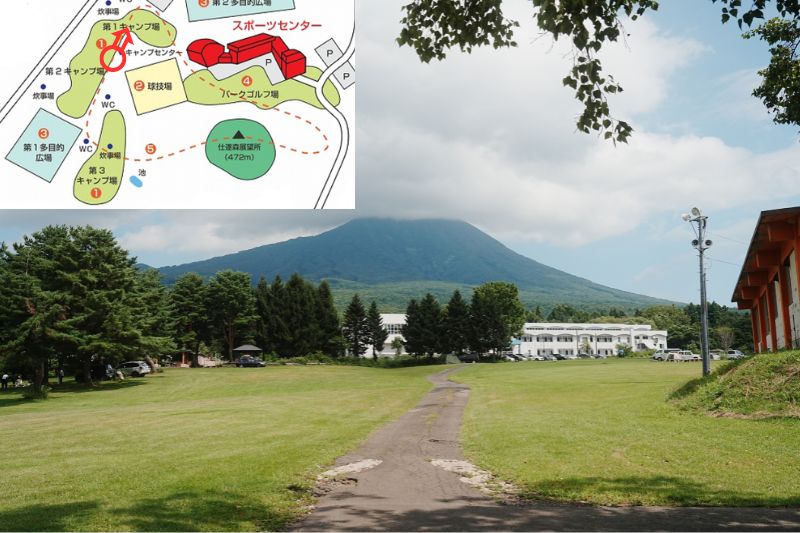 岩木山青少年スポーツセンター　第１キャンプ場　解説１１