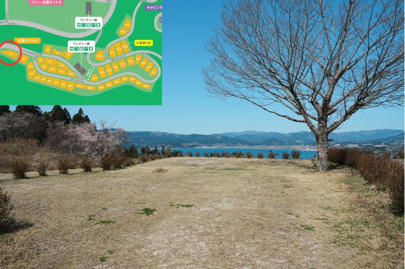 Snow Peak 陸前高田キャンプフィールド　区画サイト　B32