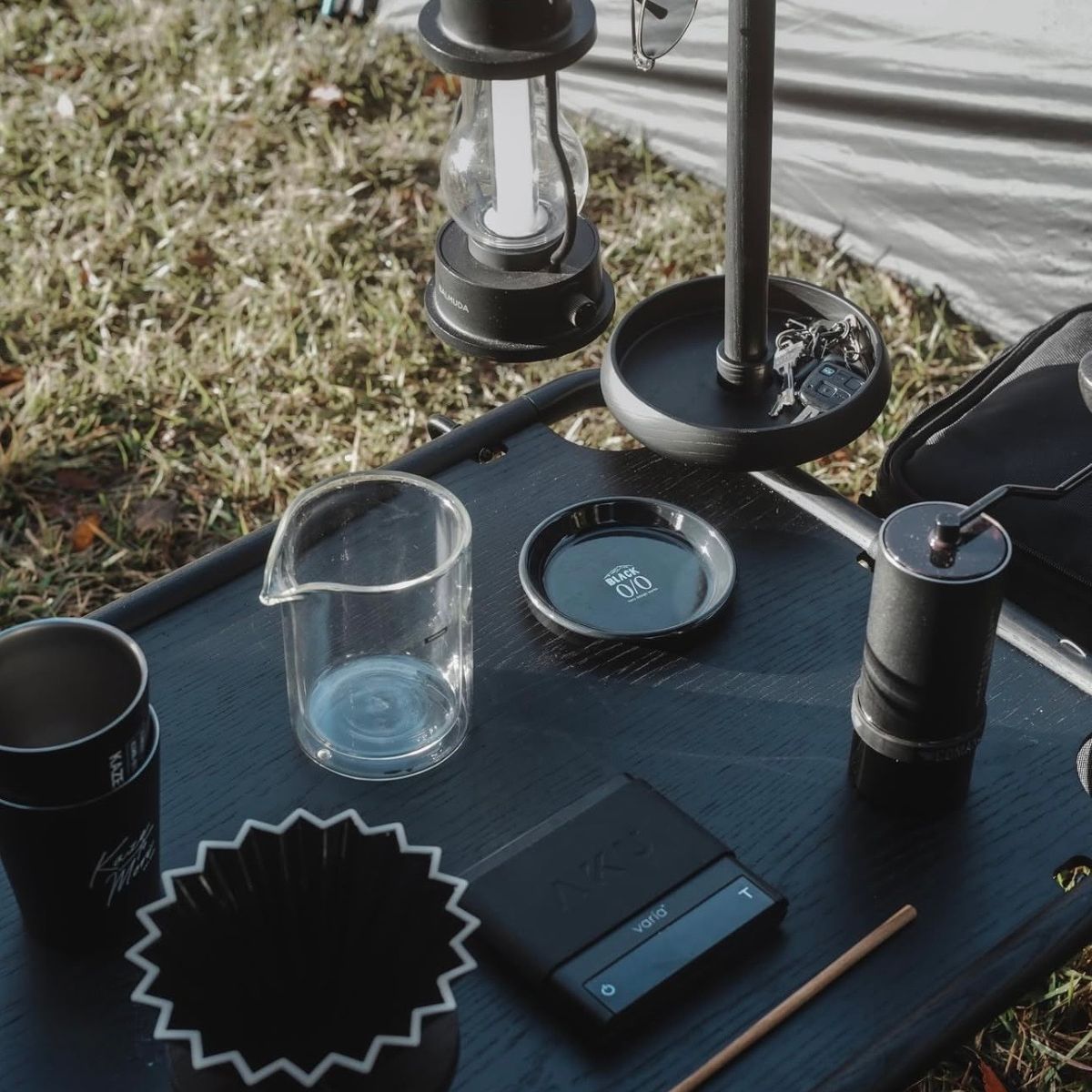 キャンプ　レイアウト　繰り返しのリズム（反復）