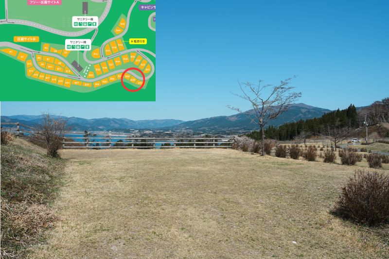 Snow Peak 陸前高田キャンプフィールド　区画サイト　B29