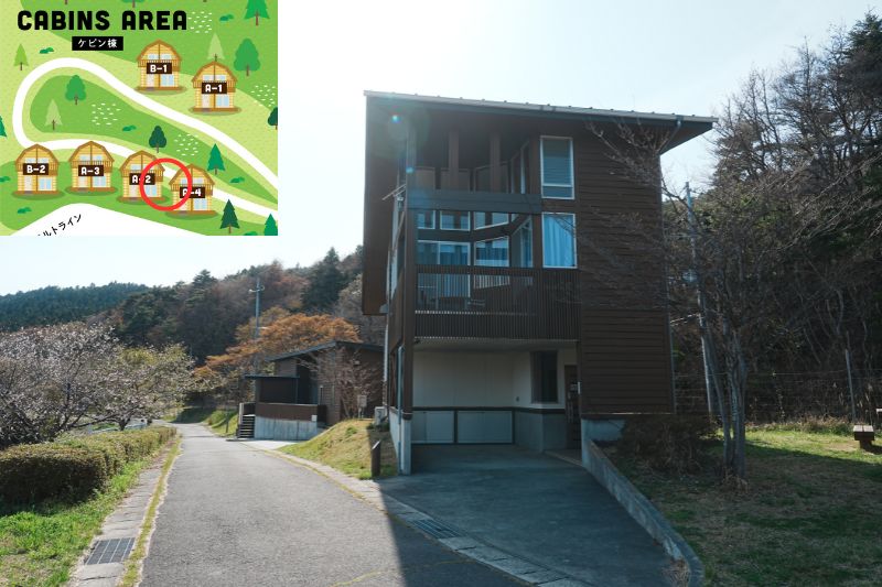 おしか家族旅行村オートキャンプ場　キャビンA2 A4