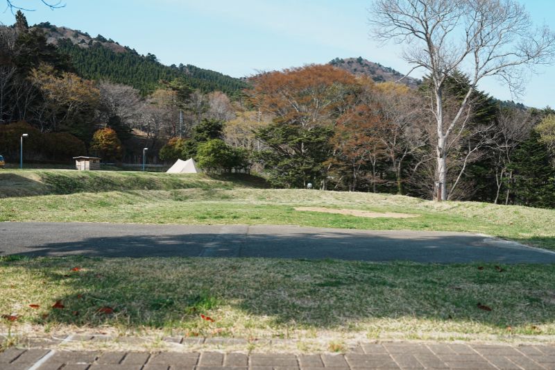 おしか家族旅行村オートキャンプ場　電源付きオートサイト３　解説