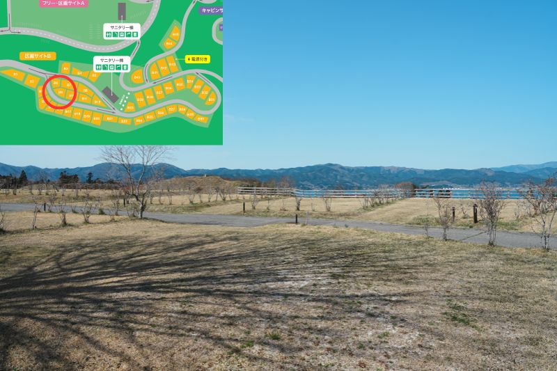 Snow Peak 陸前高田キャンプフィールド　区画サイト　B9