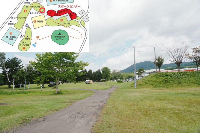 岩木山青少年スポーツセンター　第１キャンプ場　解説１