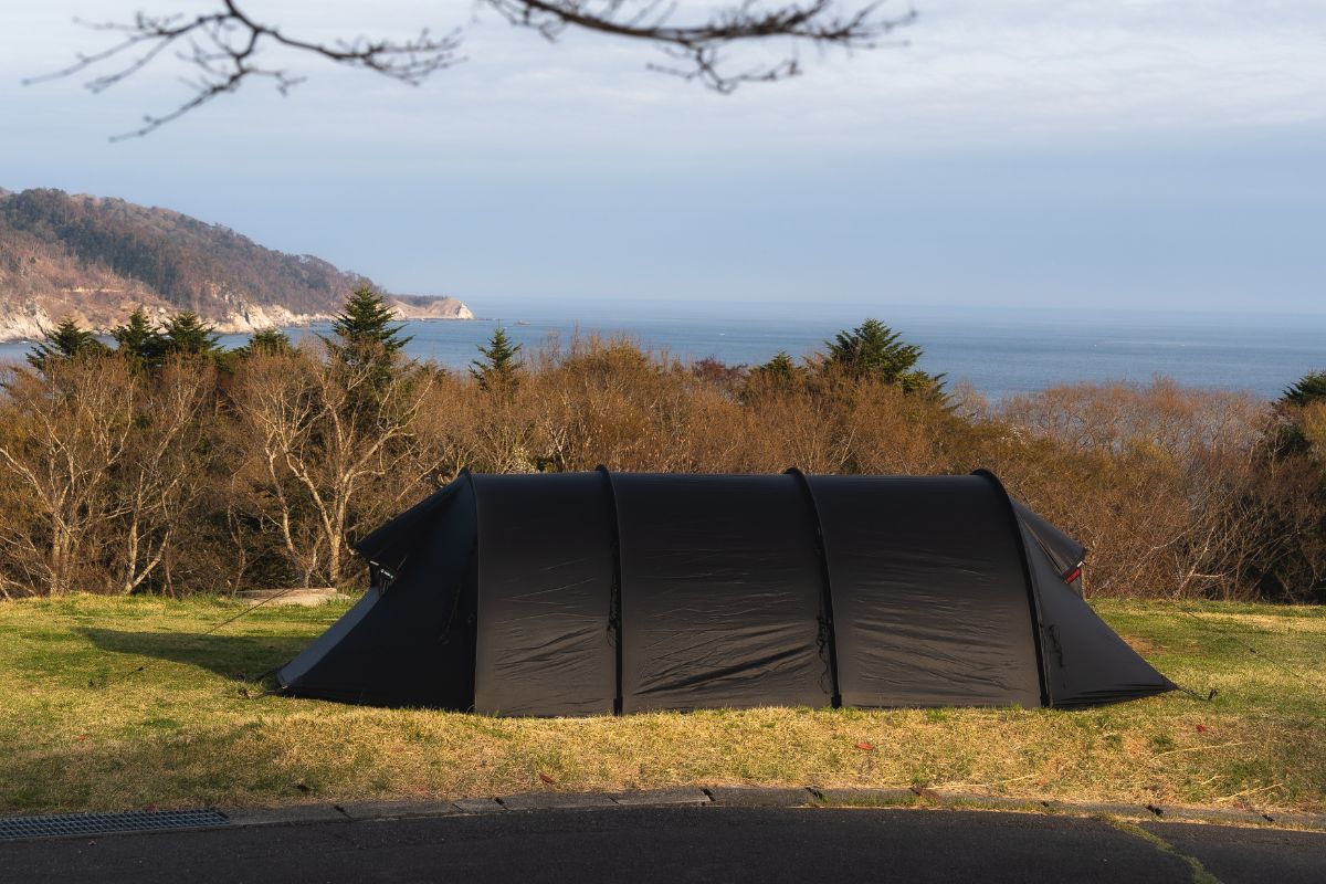 おしか家族旅行村オートキャンプ場　アイキャッチ　ケロン4GT　景色