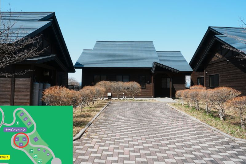 Snow Peak 陸前高田キャンプフィールド　ドッグラン付きキャビン２