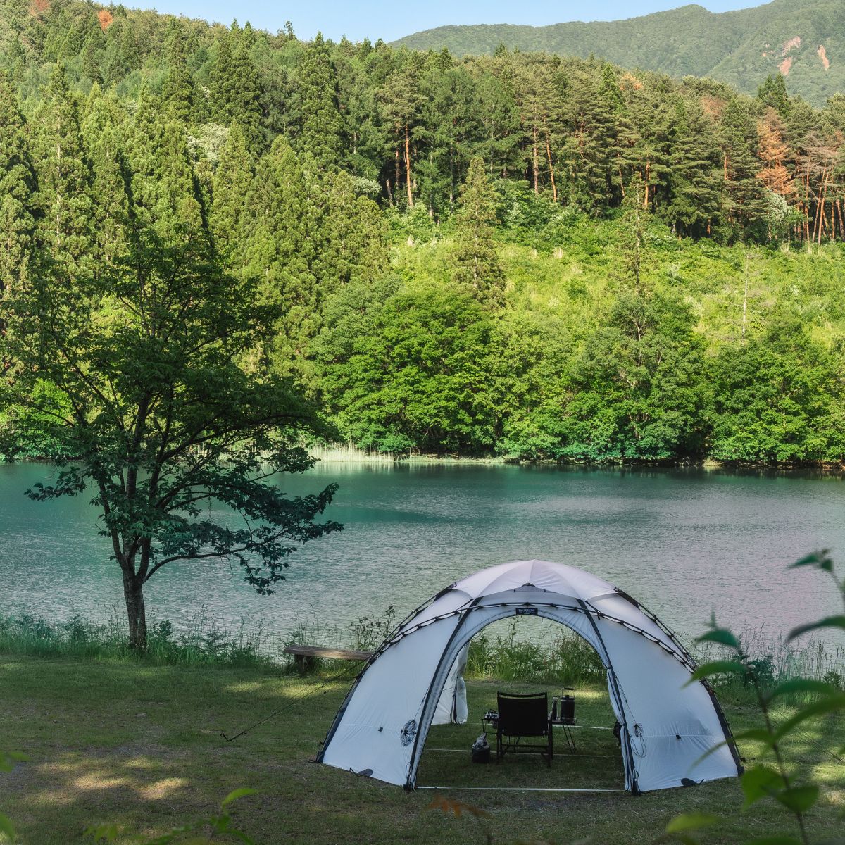 古竜湖キャンプ場　まとめ　絶景１