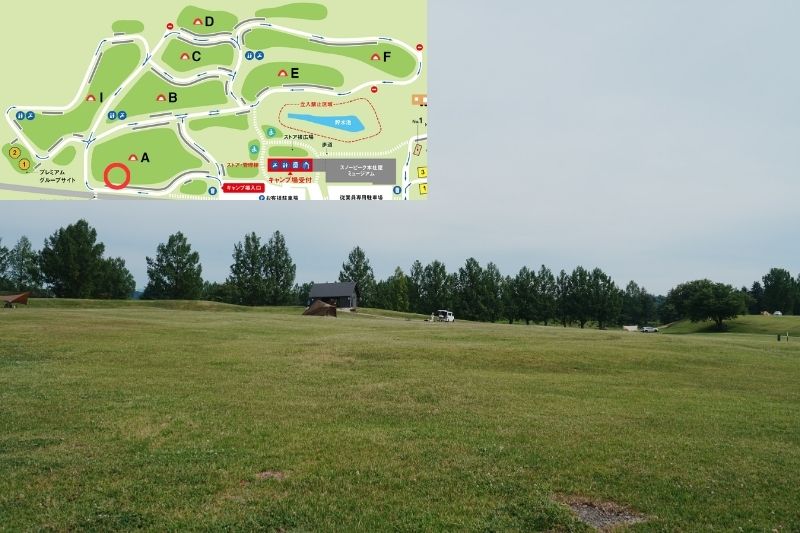 snowpeak headquarters campfield（スノーピーク ヘッドクォーターズ）　フリーサイトA　解説６