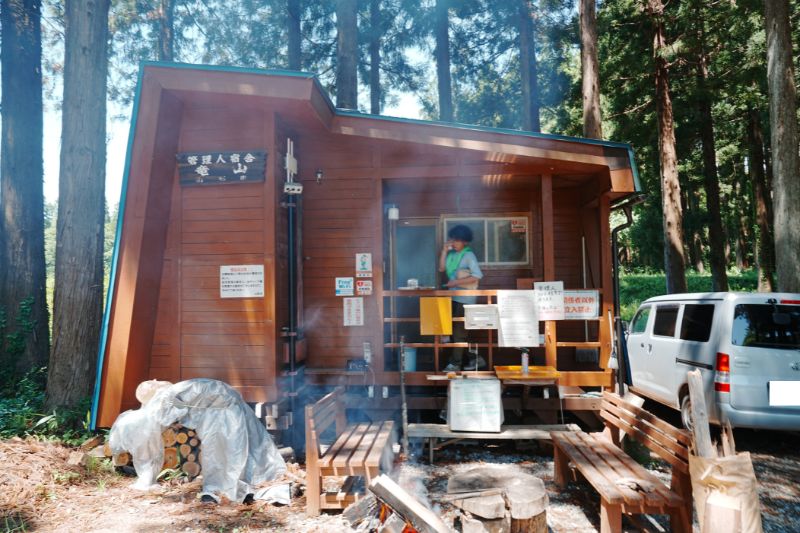 古竜湖キャンプ場　管理棟