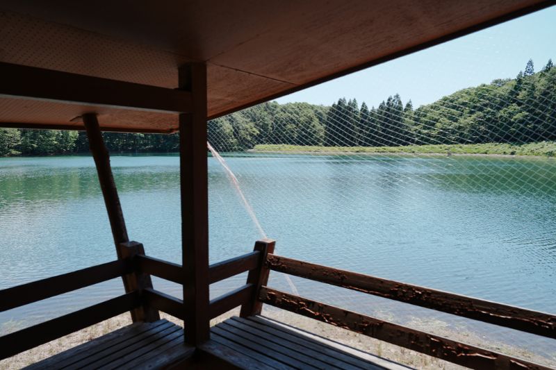 古竜湖キャンプ場　ケビン　三本木５
