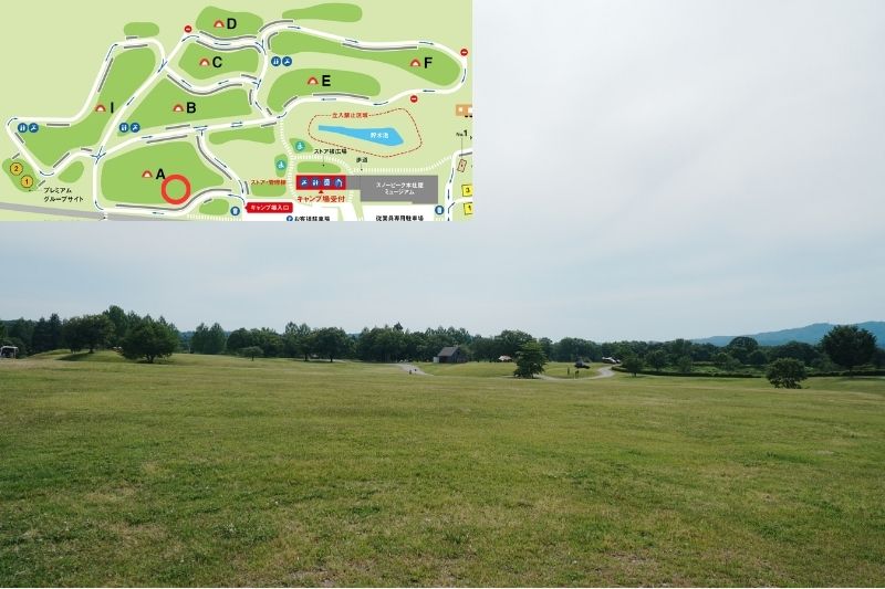 snowpeak headquarters campfield（スノーピーク ヘッドクォーターズ）　フリーサイトA　解説５