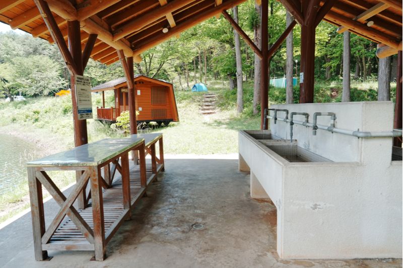 古竜湖キャンプ場　炊事場２