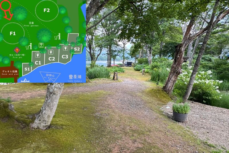 Bandai Lake Side Garden (BLG) 通路