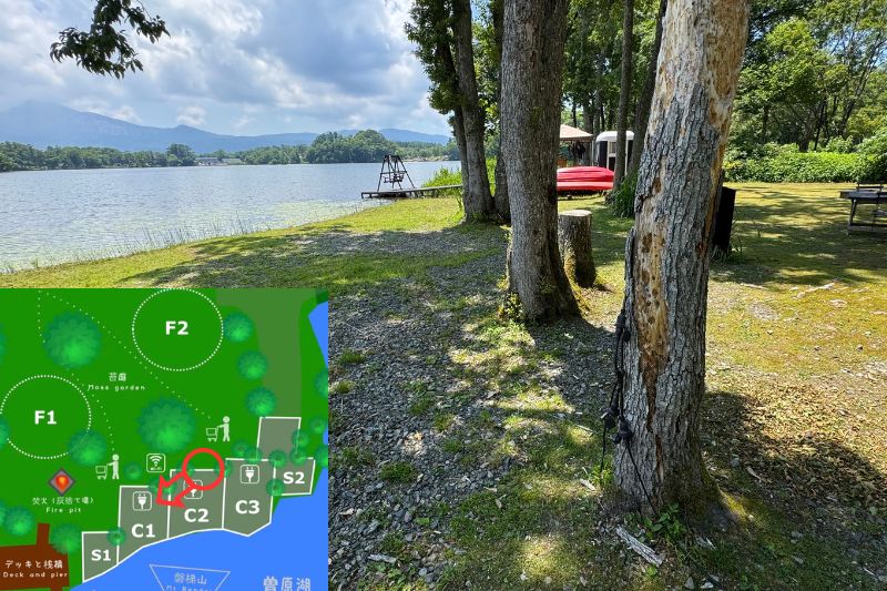 Bandai Lake Side Garden (BLG) サイト解説C