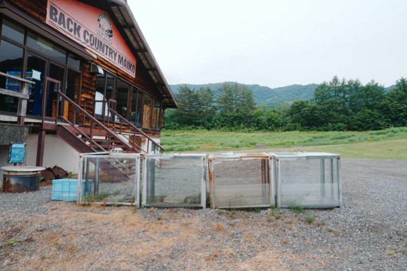 舞子高原オートキャンプ場 オートサイトA ゴミ捨て場