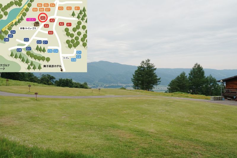 舞子高原オートキャンプ場 オートサイトA5 1