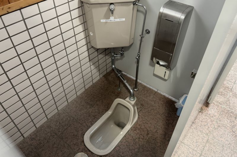 荒船キャンプフィールド 管理棟横 トイレ2