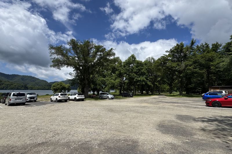 早稲沢浜キャンプ場 ゴミ収集場 外観