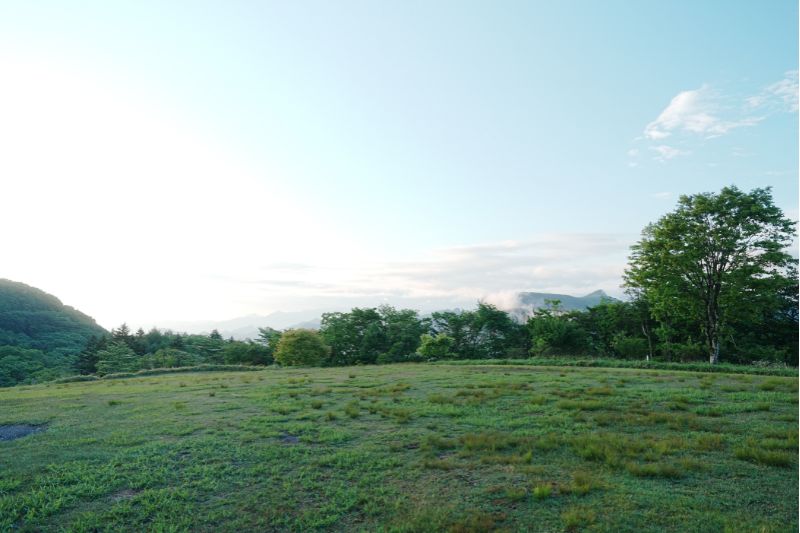 荒船パノラマキャンプフィールド トレーラーハウス 八ヶ岳 景観